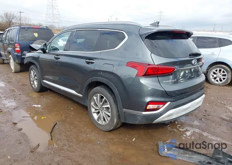 2019 Hyundai Santa Fe Sel Plus from USA, damaged, VIN 5NMS3CAD0KH091759
